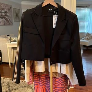 Adidas & Ivy Park cropped blazer